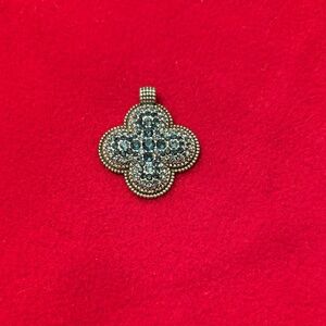 Brighton Silver and Blue Pendant